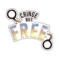 Cringe but Free Sticker