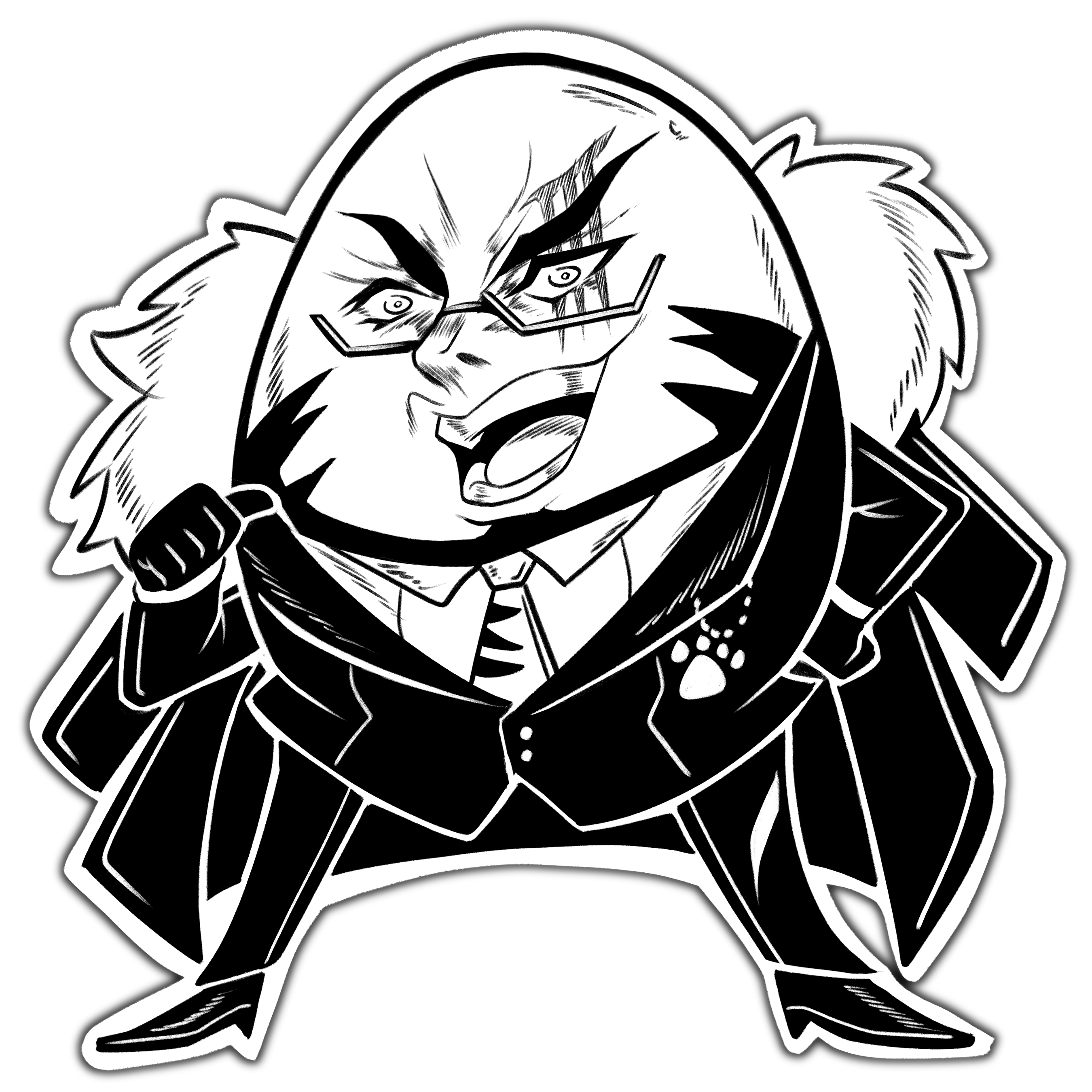 EGGCHO Sticker