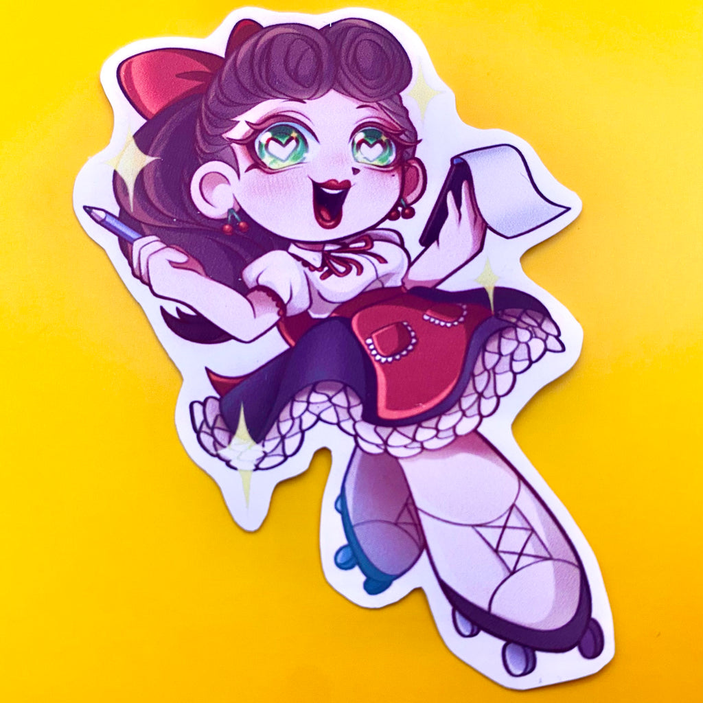 Miss Lala Sticker