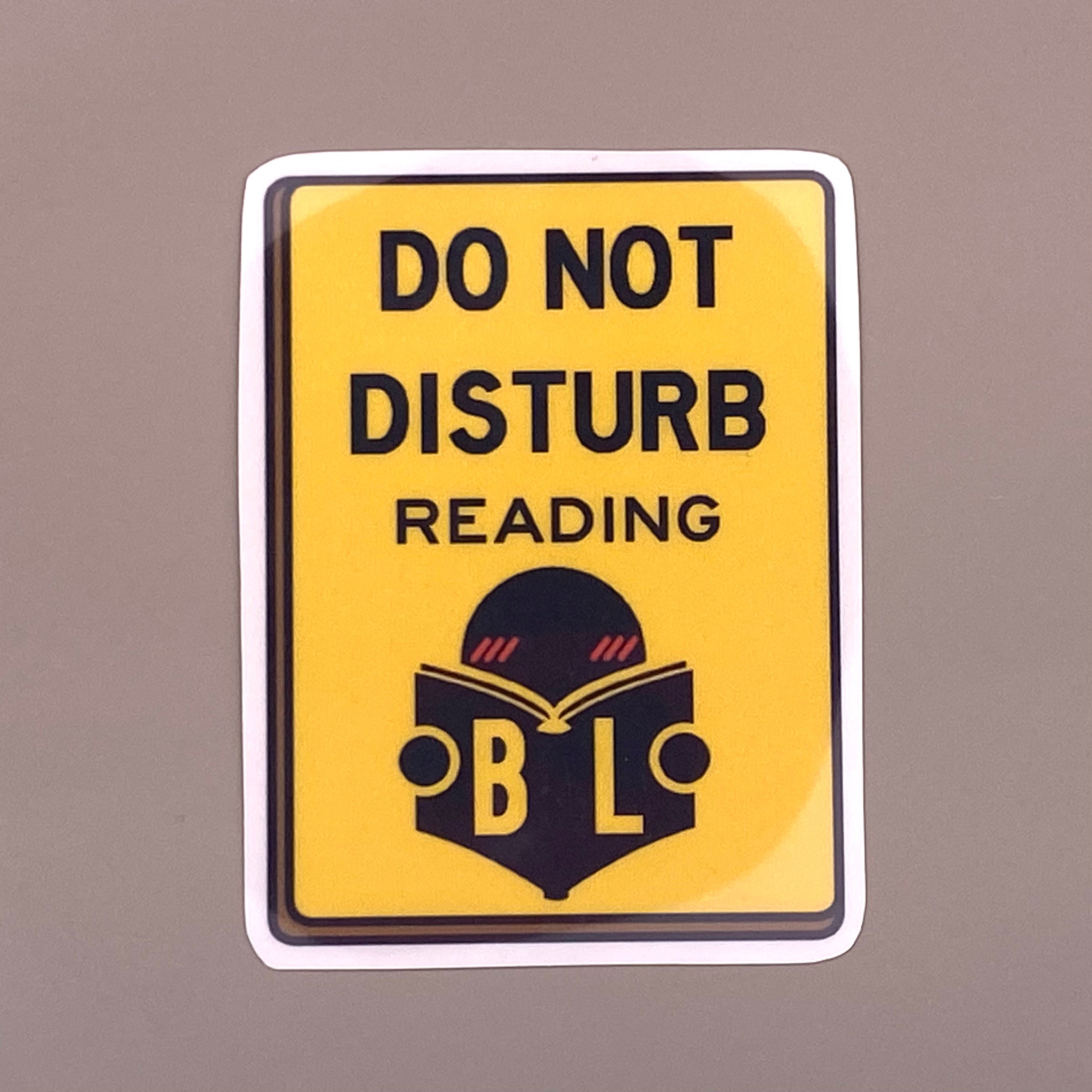 Do Not Disturb Reading BL Sticker