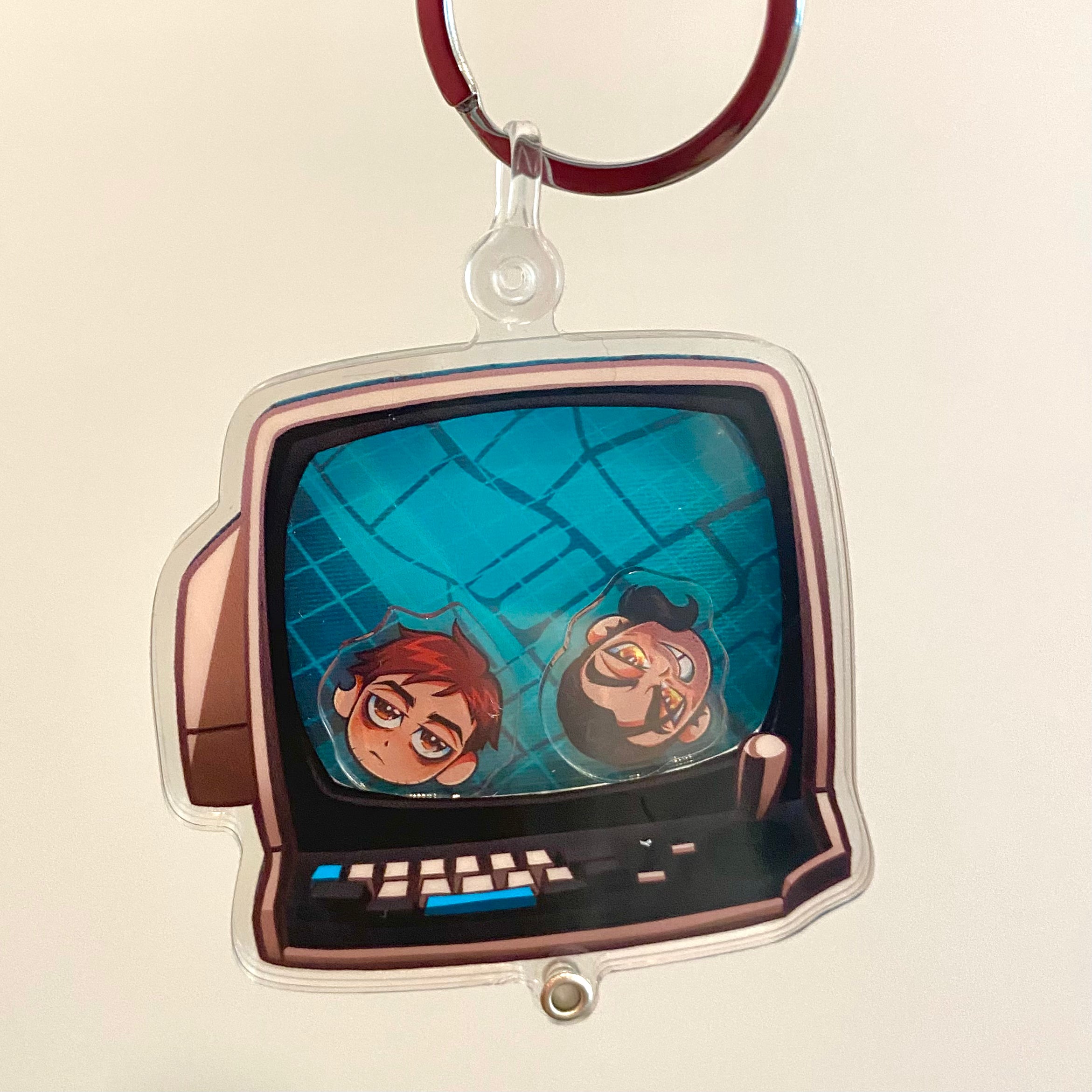 Dispatch Shaker Keychain
