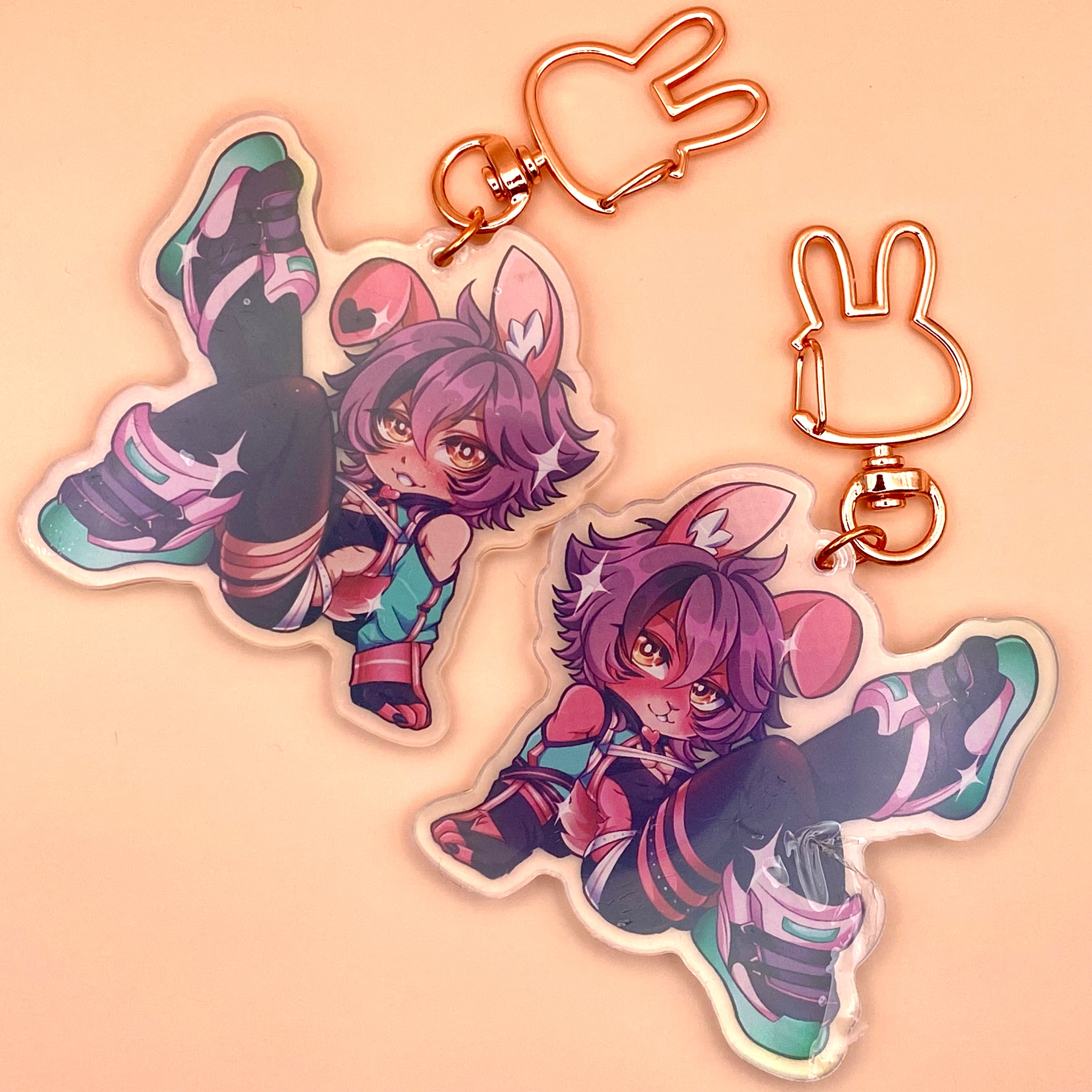 VCHIBAN Iridescent Holographic Keychain