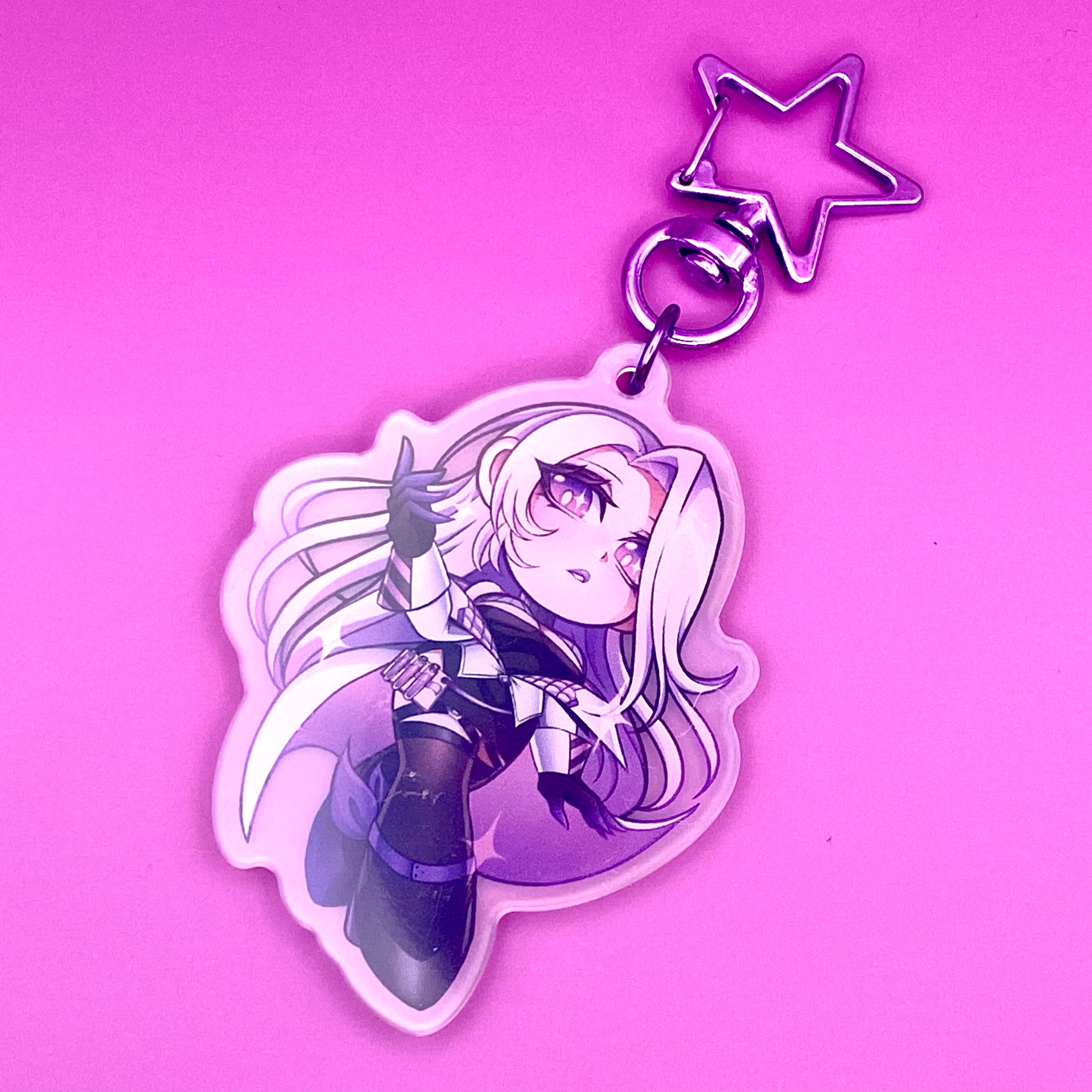 VCHIBAN Iridescent Holographic Keychain