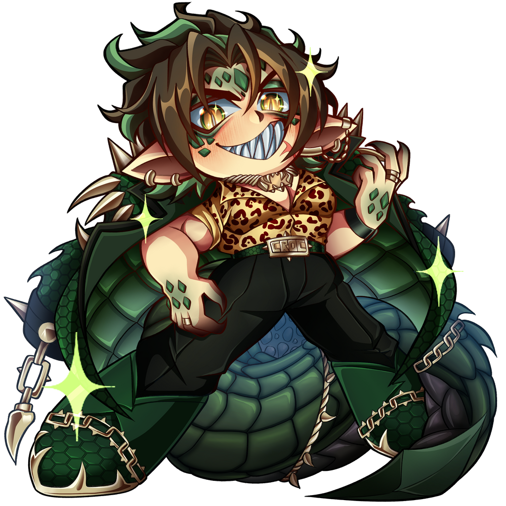 CROC Sticker