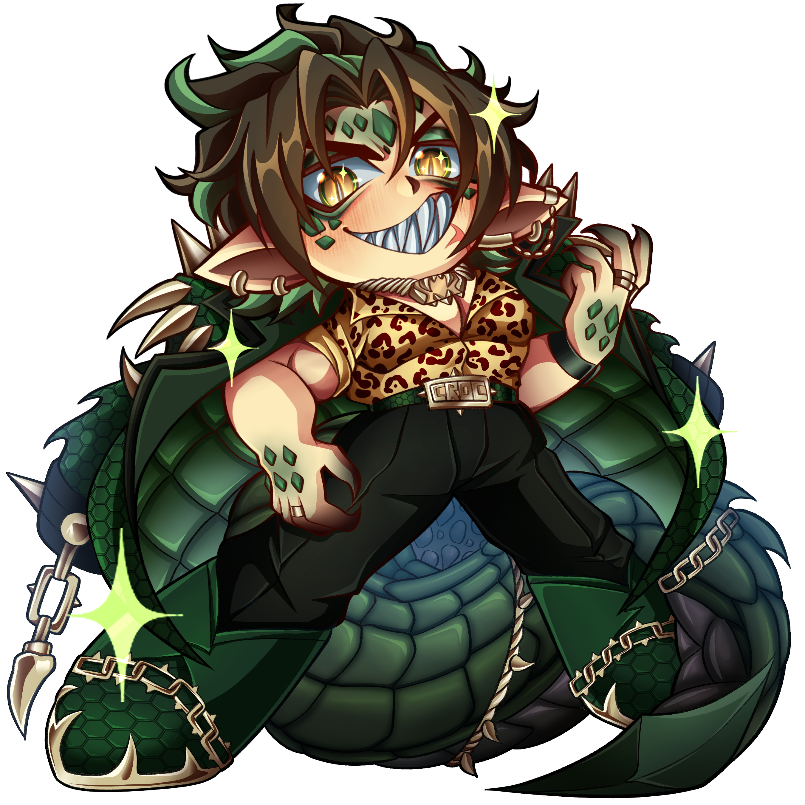 CROC Sticker