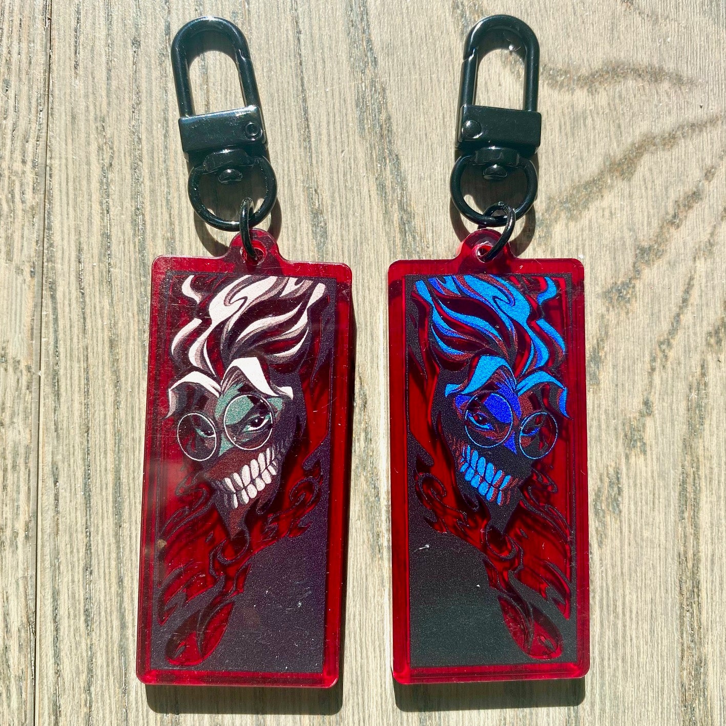 Okarun Translucent Keychain