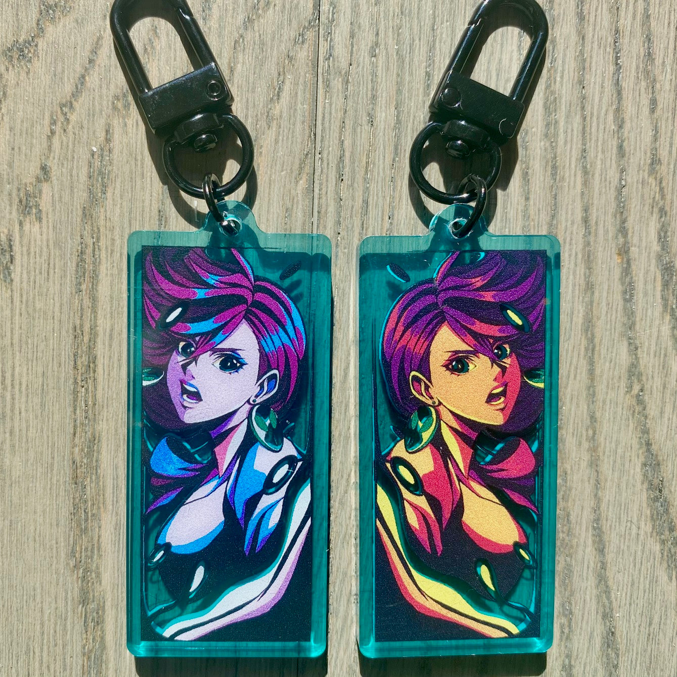 Momo Translucent Keychain