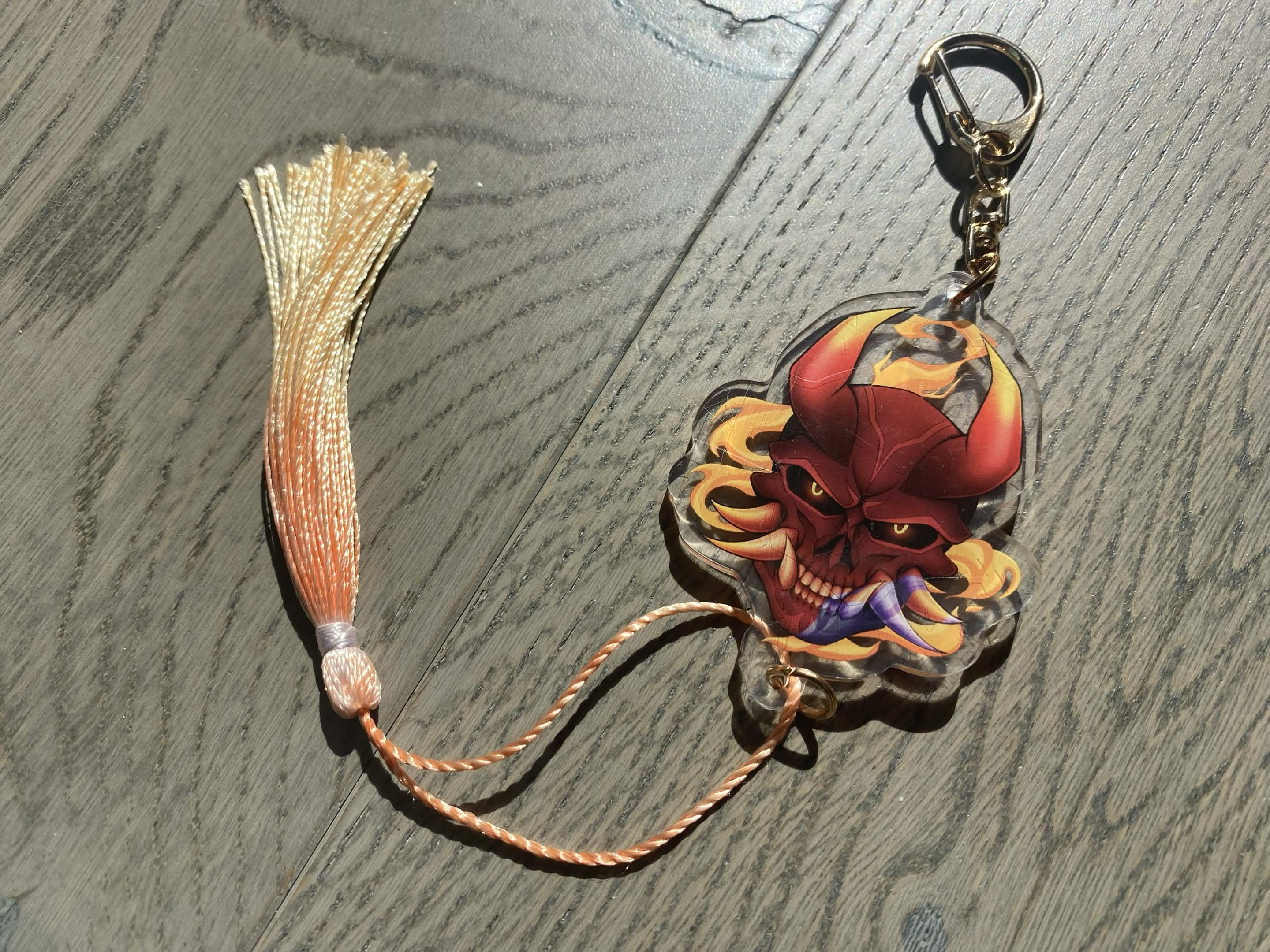 Oni Mask Keychain