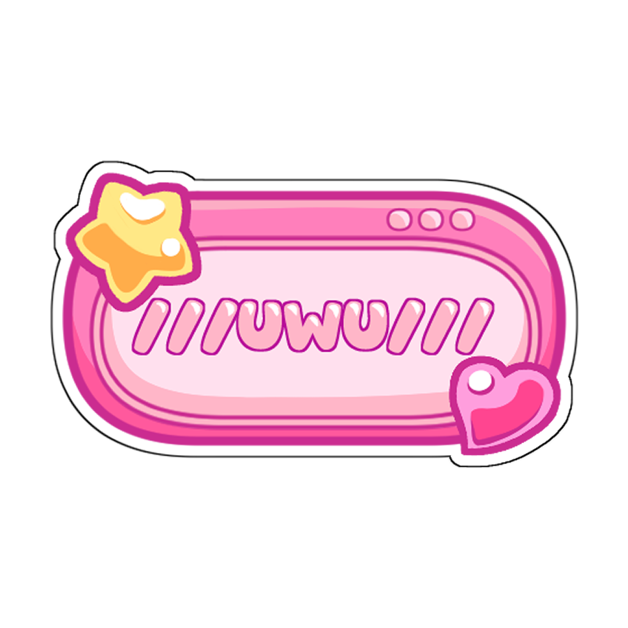 UWU Sticker